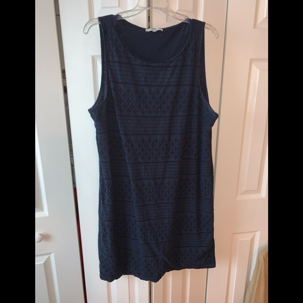 Annalee + Hope Sleeveless Dress- Sz XXL.  Navy.